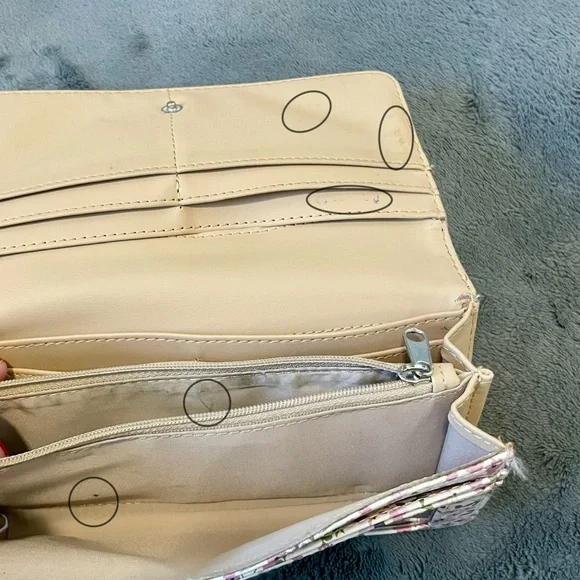 Nine West Floral Wallet | FREE WITH PURCHASE - Picture 6 of 6